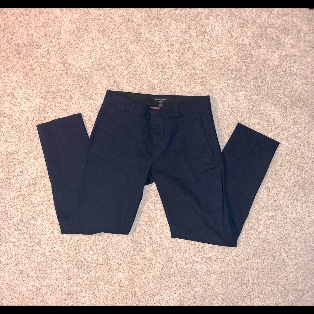 Banana Republic Outlet Hampton Navy Pant